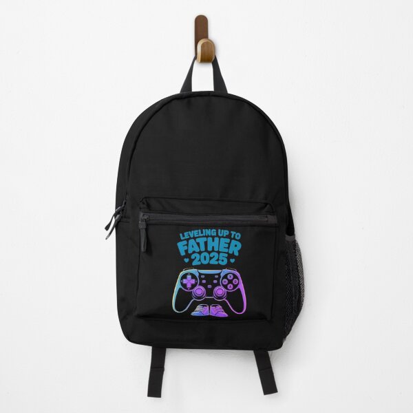 Item preview, Leveling Up to Father 2025:  Gamer Dad Announcement Art For New Dads designed and sold by elynne9.