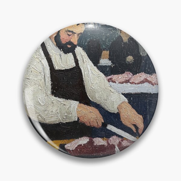 Item preview, Butcher | Post-impressionist painting style designed and sold by ComicsFactory.