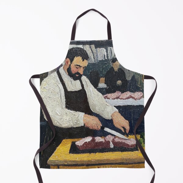 Item preview, Butcher | Post-impressionist painting style designed and sold by ComicsFactory.
