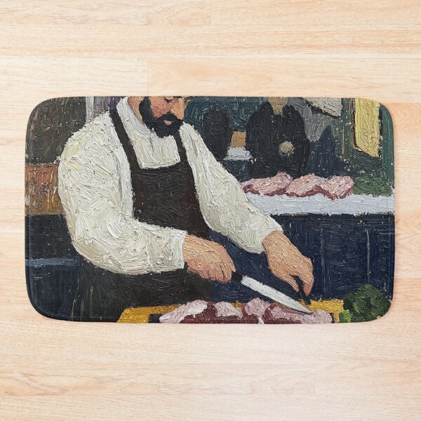 Item preview, Butcher | Post-impressionist painting style designed and sold by ComicsFactory.
