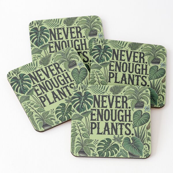 Item preview, NEVER. ENOUGH. PLANTS. GARDENING designed and sold by Meandmyshop.