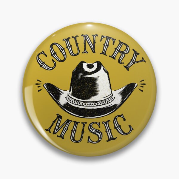 Item preview, Classic Country Music Stetson - Black Print For White designed and sold by SteadyRolling.