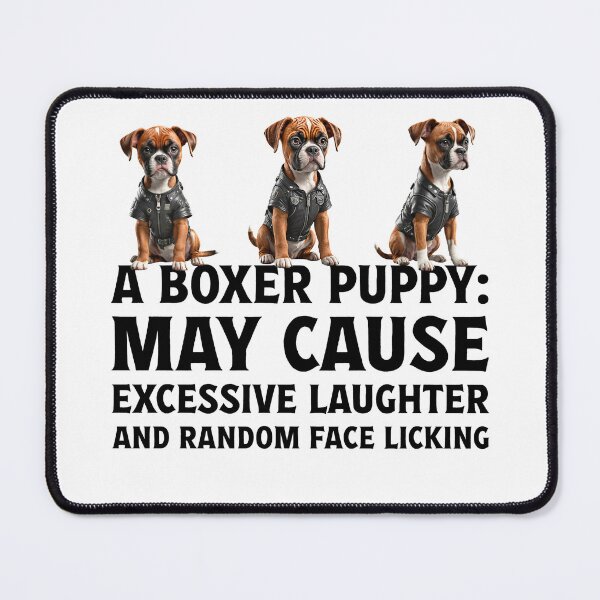 Item preview, Owner of cute pet puppy Boxer dog. designed and sold by Drone-tees.