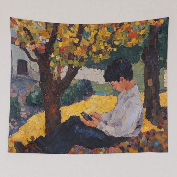Item preview, Byung-Chul Han | Post-impressionist painting style designed and sold by ComicsFactory.