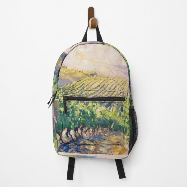 Item preview, Golden Provence Vineyards at Sunrise – Impressionist Landscape Painting designed and sold by CARRAANN.