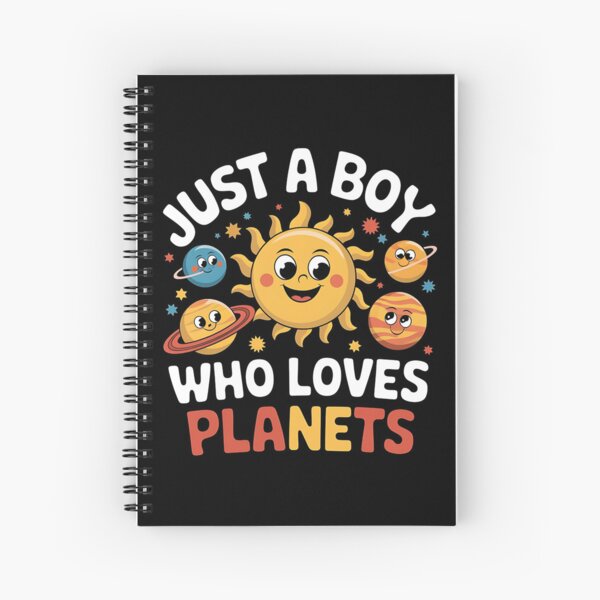 Item preview, Just A Boy Who Loves Planets, Cute Space Planets Astronomy Kids Design designed and sold by BLZART.
