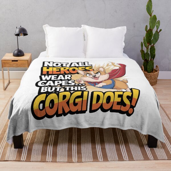 Item preview,  Not All Heroes Wear Capes... But This Corgi Does! designed and sold by Petpixy.