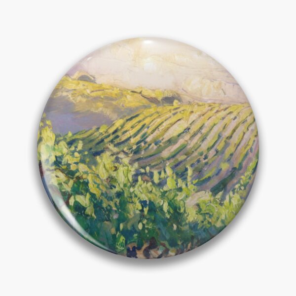Item preview, Golden Provence Vineyards at Sunrise – Impressionist Landscape Painting designed and sold by CARRAANN.