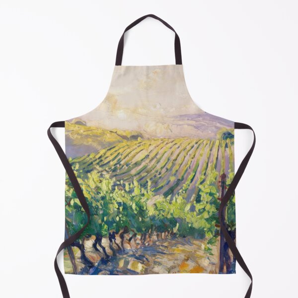 Item preview, Golden Provence Vineyards at Sunrise – Impressionist Landscape Painting designed and sold by CARRAANN.