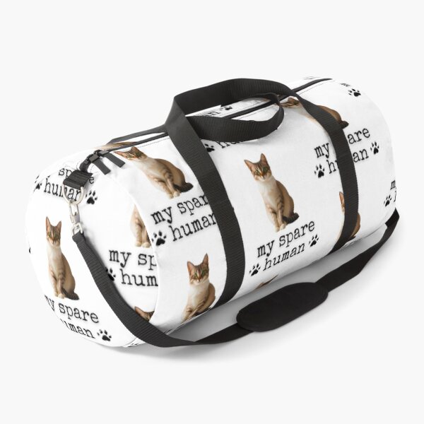 Item preview, Funny Ragamuffin Cat – "My Spare Human" Design for Cat Lovers designed and sold by Fredster1966.