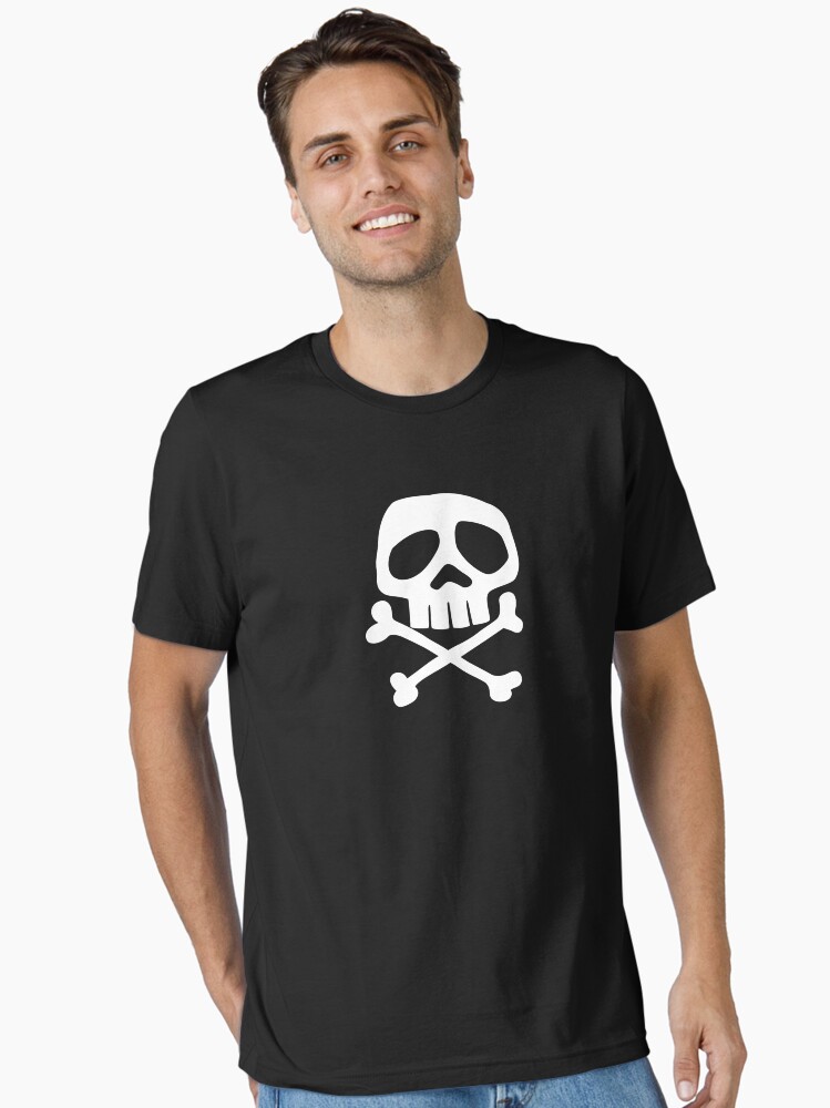 Thumbnail 2 of 7, Essential T-Shirt, Old School Punk Rock Skull designed and sold by muskitt.