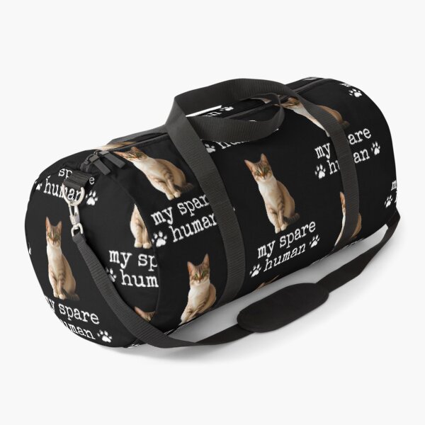 Item preview, Funny Ragamuffin Cat – "My Spare Human" Design for Cat Lovers designed and sold by Fredster1966.