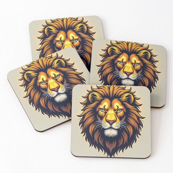 Item preview, Majestic Lion Head – Fierce and Stylish Art designed and sold by sunsnug.