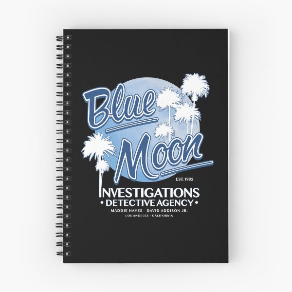 Item preview, Blue Moon Investigations Detective Agency designed and sold by Candywrap Studio.