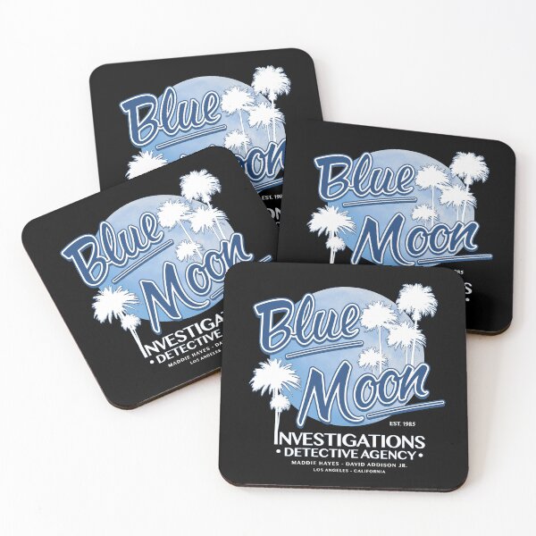 Item preview, Blue Moon Investigations Detective Agency designed and sold by Candywrap Studio.