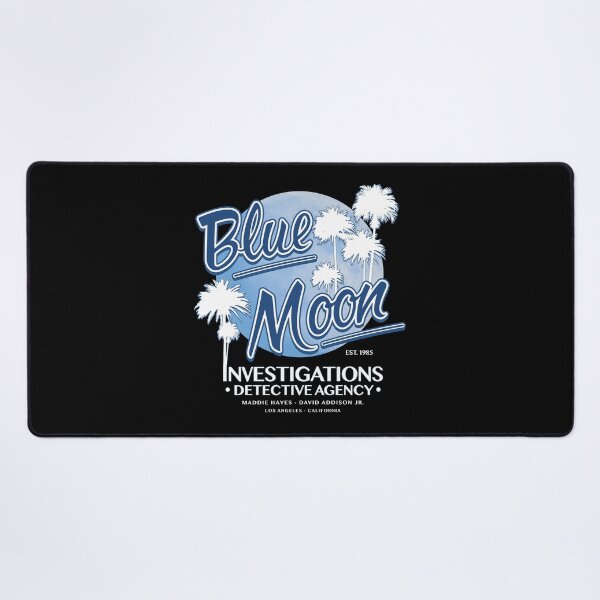 Item preview, Blue Moon Investigations Detective Agency designed and sold by Candywrap Studio.
