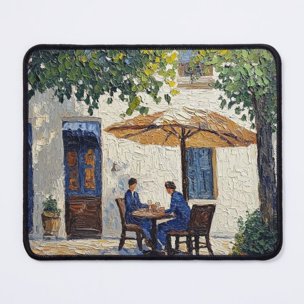 Item preview, Cafe | Post-impressionist painting style designed and sold by ComicsFactory.