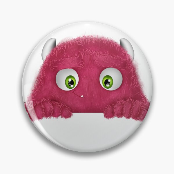 Item preview, cute pink monster designed and sold by GeryMendezShop.