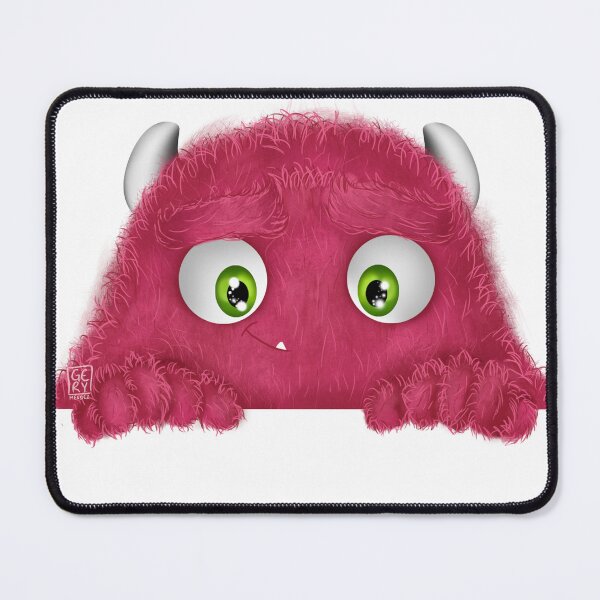 Item preview, cute pink monster designed and sold by GeryMendezShop.