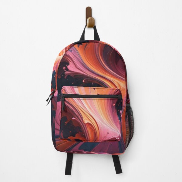 Item preview, Energetic Swirls of Blue, Pink, and Gold designed and sold by Harmonic_Layers.