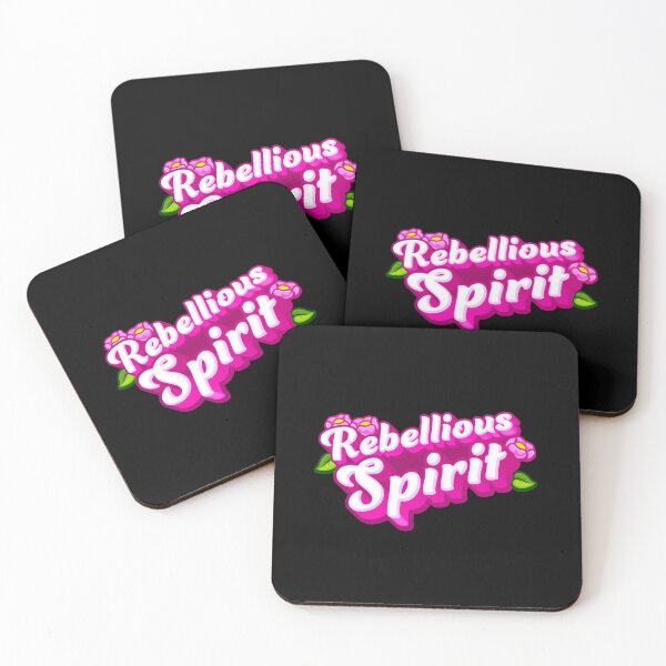 Item preview, Rebellious spirit with pink flowers designed and sold by jazzydevil.