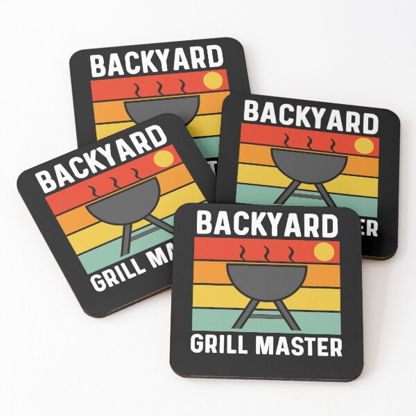 Item preview, Retro Sunset Backyard Grill Master | Vintage BBQ Enthusiast designed and sold by Sunserize Designs.