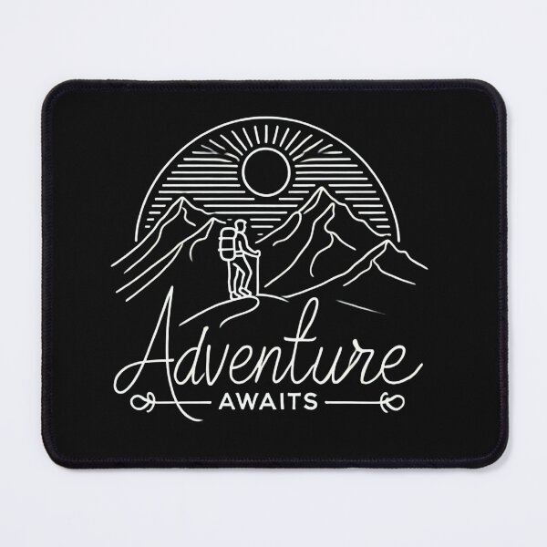 Item preview, Adventure Awaits Hiking Themed T-shirt – Outdoor Explorer Campers designed and sold by Print On Demand HQ.