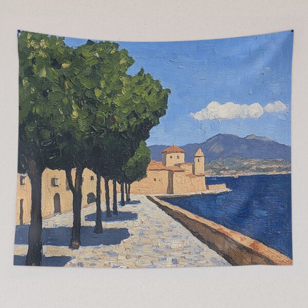 Item preview, Cagliari | Post-impressionist painting style designed and sold by ComicsFactory.