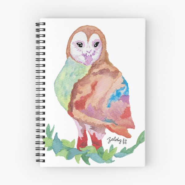Item preview, Colorful Owl designed and sold by LegendOfZeldy.
