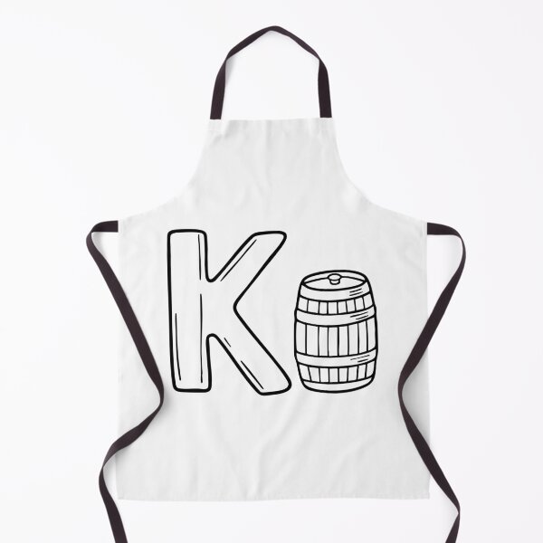 Item preview, An illustration of keg beside letter K designed and sold by rasagamastore.