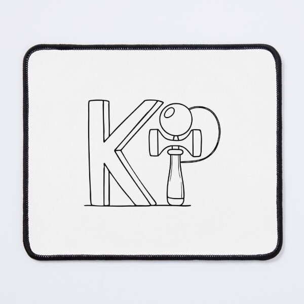 Item preview, An illustration of kendama beside letter K designed and sold by rasagamastore.