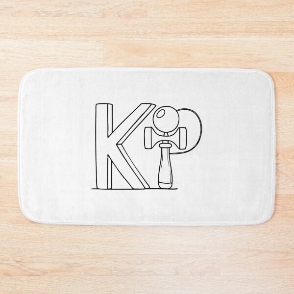 Item preview, An illustration of kendama beside letter K designed and sold by rasagamastore.