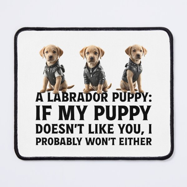 Item preview, Owner of cute pet puppy Labrador dog. designed and sold by Drone-tees.