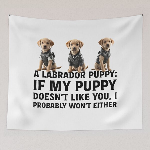 Item preview, Owner of cute pet puppy Labrador dog. designed and sold by Drone-tees.