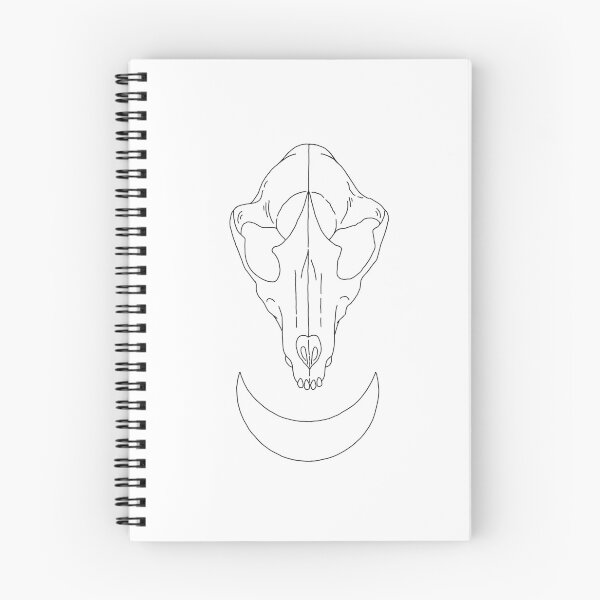 Item preview, Fox Skull and Moon Design designed and sold by rmnicholsart.