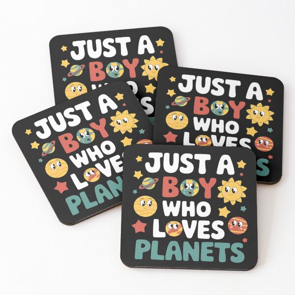 Item preview, Just A Boy Who Loves Planets, Cute Space Planets Astronomy Kids Design designed and sold by BLZART.