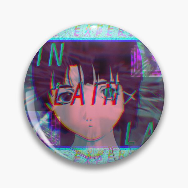 Item preview, Serial Experiments Lain Glitch Graphic  designed and sold by SaladIsNeat.