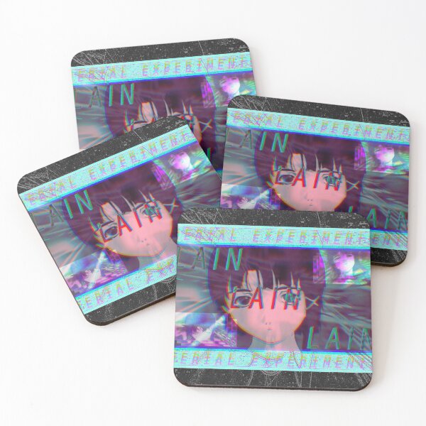 Item preview, Serial Experiments Lain Glitch Graphic  designed and sold by SaladIsNeat.