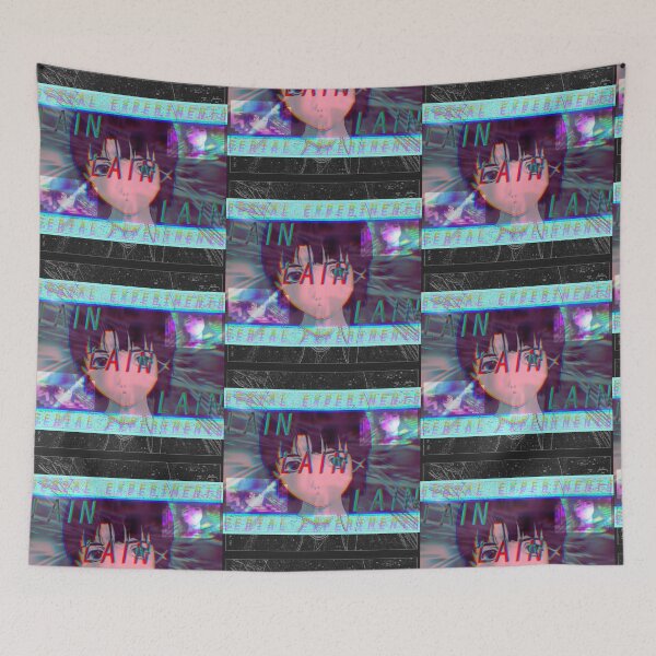 Item preview, Serial Experiments Lain Glitch Graphic  designed and sold by SaladIsNeat.