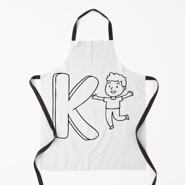 Item preview, An illustration of kid beside letter K designed and sold by rasagamastore.