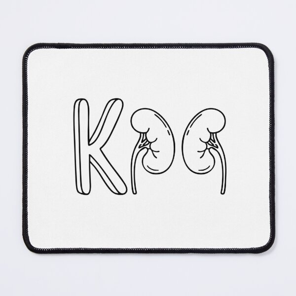 Item preview, An illustration of kidney beside letter K designed and sold by rasagamastore.