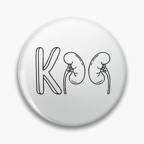 Item preview, An illustration of kidney beside letter K designed and sold by rasagamastore.