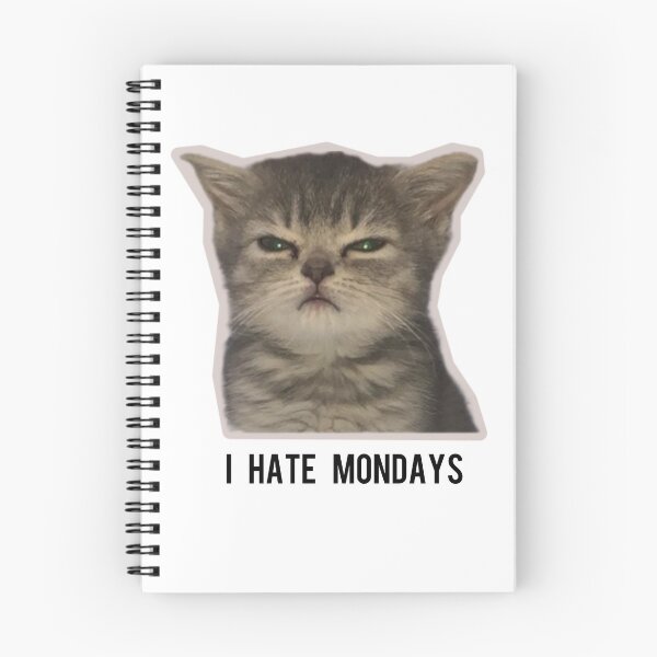 Item preview, I HATE MONDAYS designed and sold by MAVNALE.