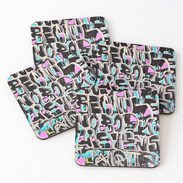 Item preview, Graffiti quote designed and sold by Wall*Art.