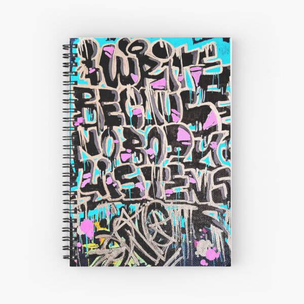 Vista previa del artículo con la obra «Cita de grafiti», diseñado y vendido por Wall*Art.