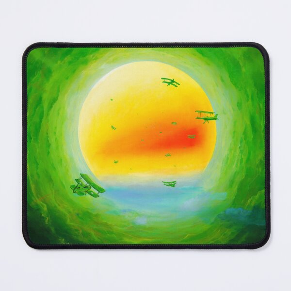 Item preview, Flight tests - biplane in front of the sun designed and sold by art paintings.
