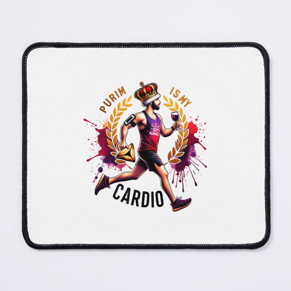Item preview, Purim Is My Cardio - Funny Jewish Holiday Celebration Design designed and sold by My Joyful Charm Store.