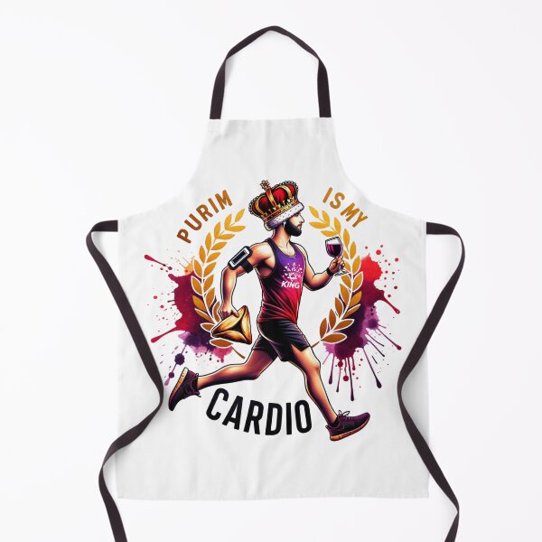Item preview, Purim Is My Cardio - Funny Jewish Holiday Celebration Design designed and sold by My Joyful Charm Store.