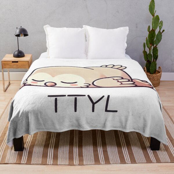 Item preview, Baby Owl is Napping - TTYL designed and sold by XYZish.