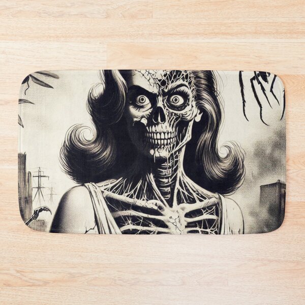 Item preview, Creepy Horror Woman designed and sold by PulpVintage.